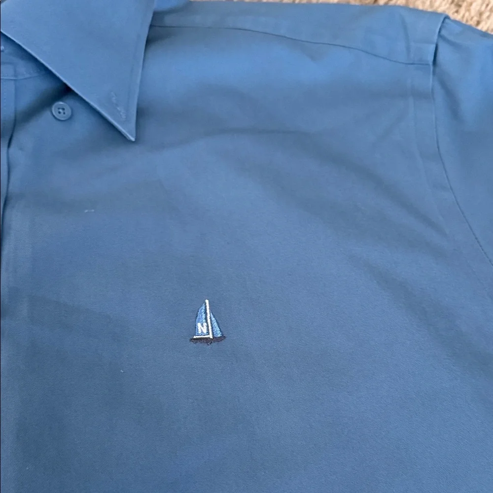 Nordstrom Men's Sky Blue Dress Shirt - Picture 4 of 5